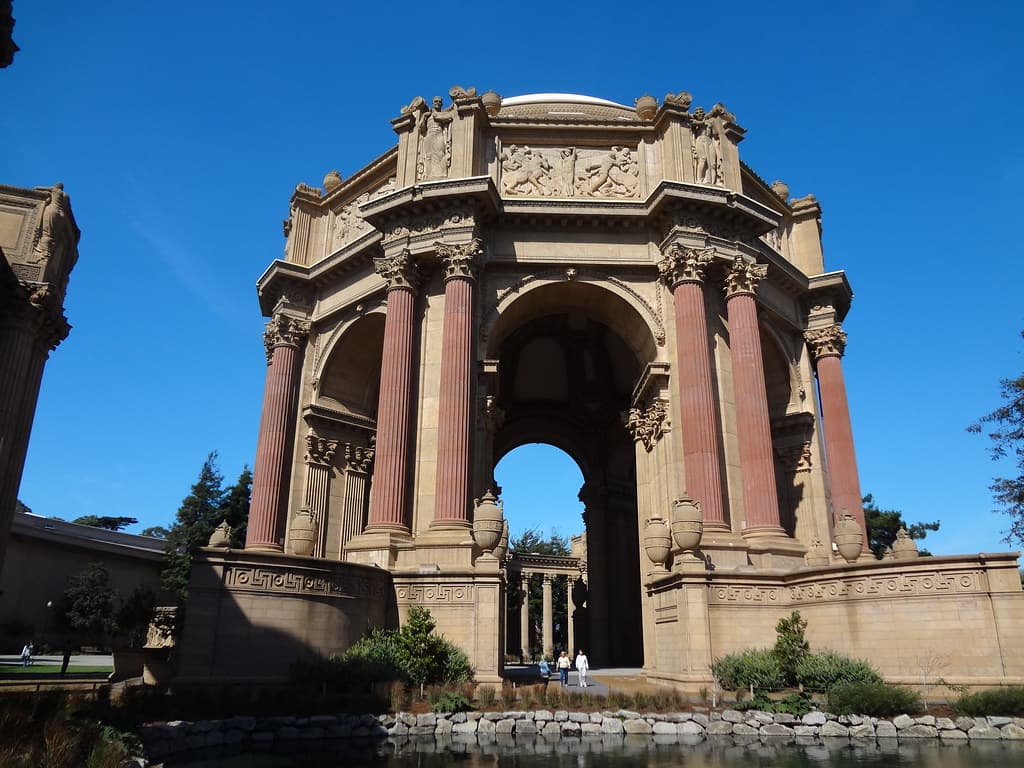 Escape rooms inside the Palace of Fine Arts