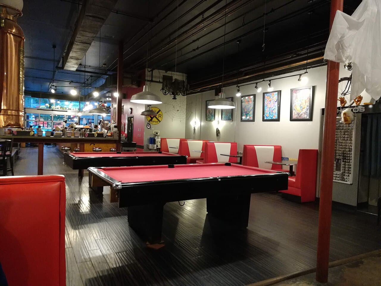 Upscale social gaming night