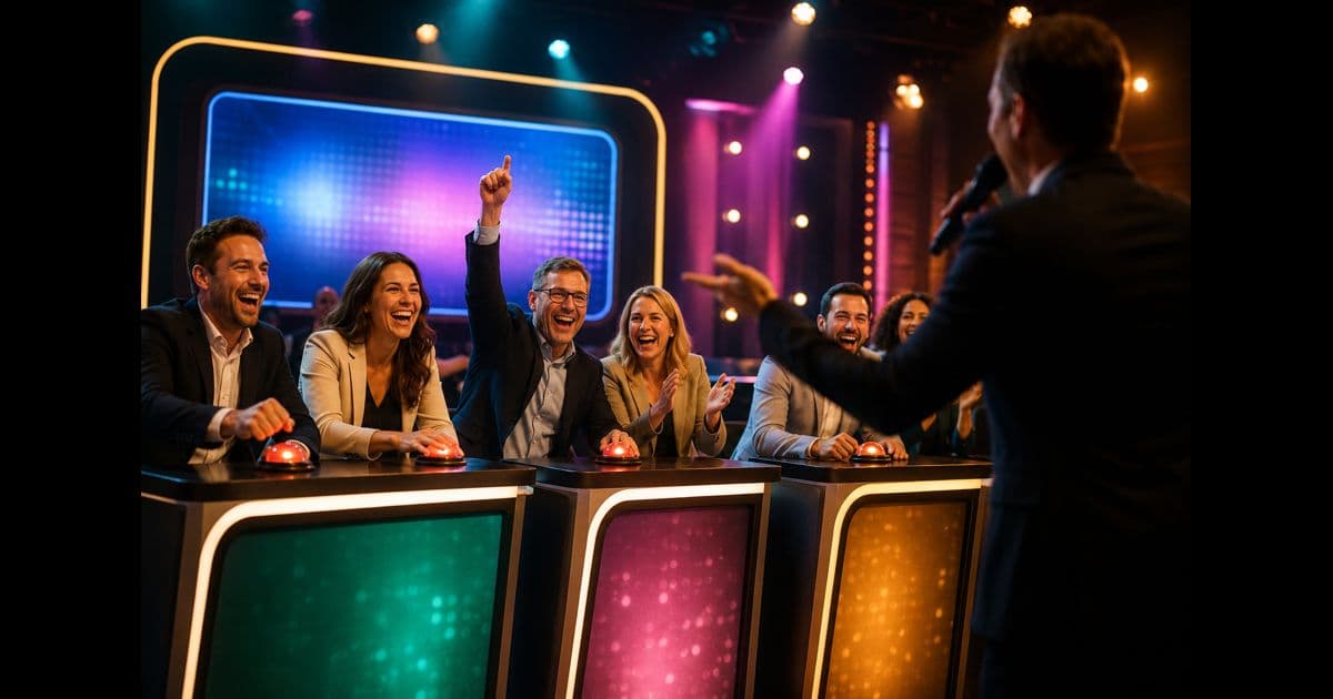 Game show team competition